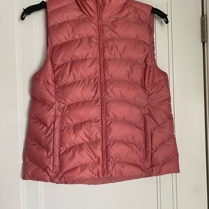 NWT Loft Coral Puffer Vest